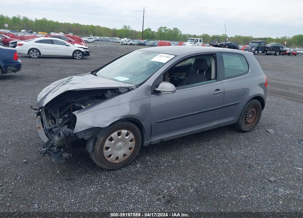 2009 VOLKSWAGEN RABBIT S VIN: WVWBA71K29W040623