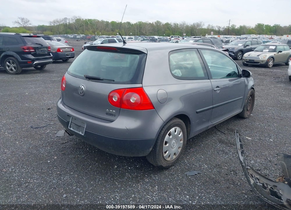 2009 VOLKSWAGEN RABBIT S VIN: WVWBA71K29W040623