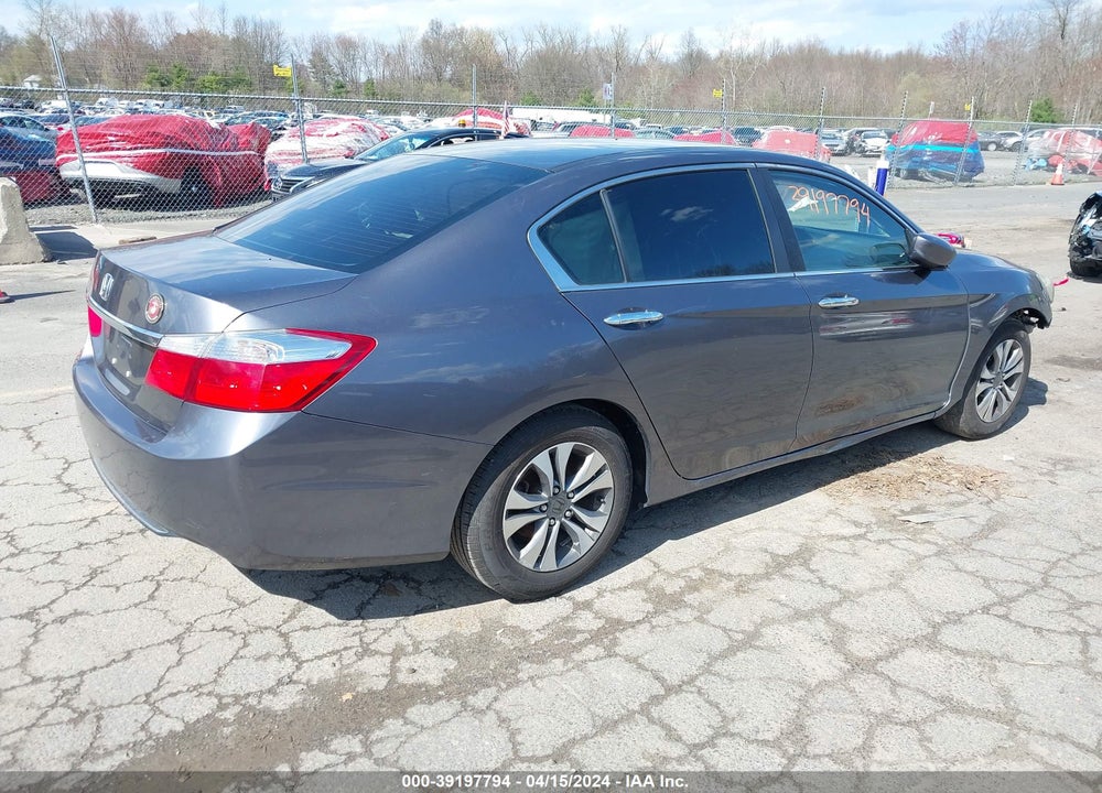 2013 HONDA ACCORD LX VIN: 1HGCR2F31DA040640