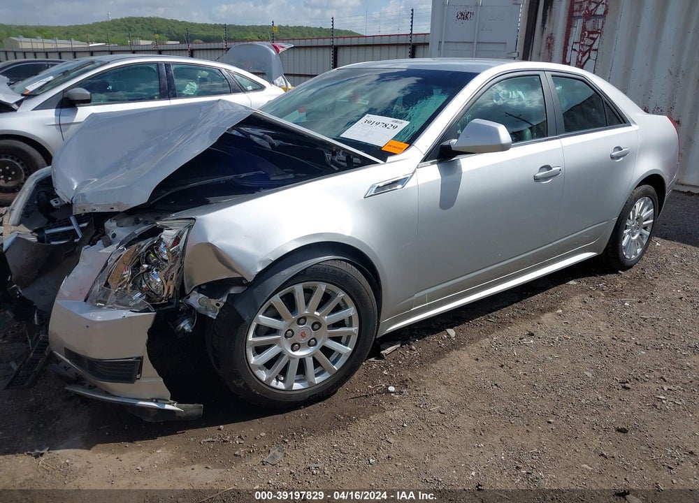 2013 CADILLAC CTS LUXURY VIN: 1G6DH5E57D0101783