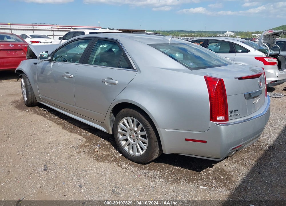 2013 CADILLAC CTS LUXURY VIN: 1G6DH5E57D0101783
