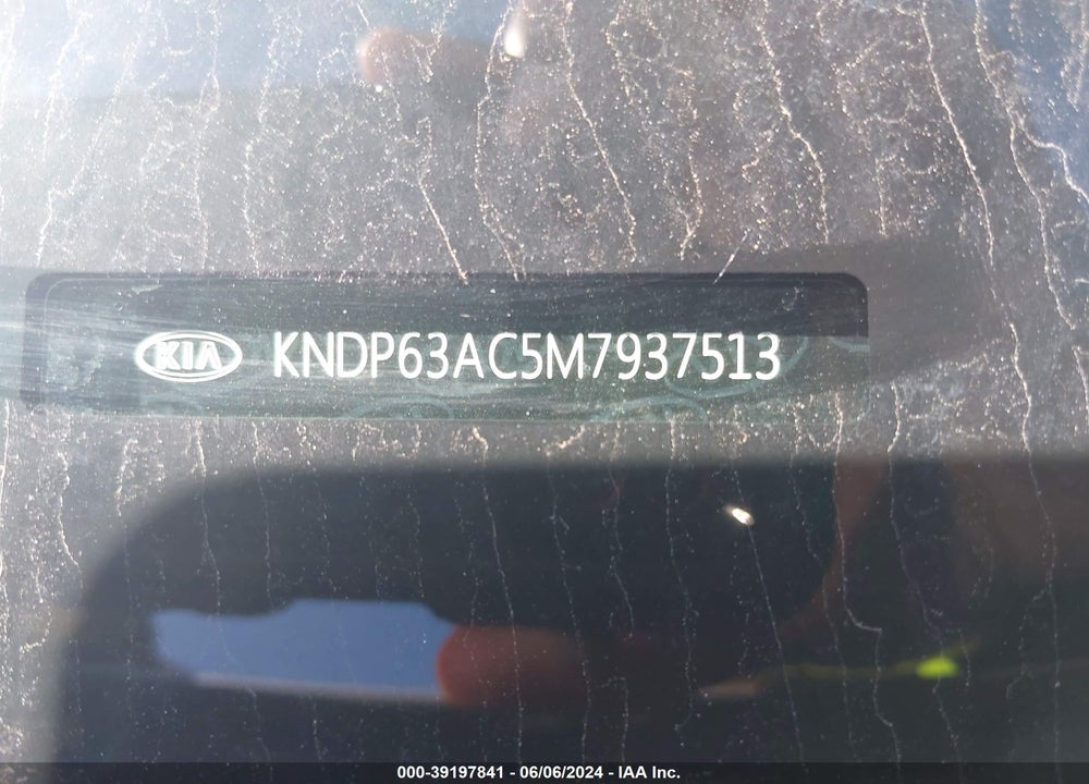 2021 KIA SPORTAGE S VIN: KNDP63AC5M7937513