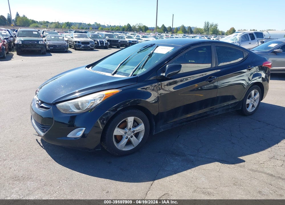2012 HYUNDAI ELANTRA GLS (ULSAN PLANT) VIN: KMHDH4AE5CU338515
