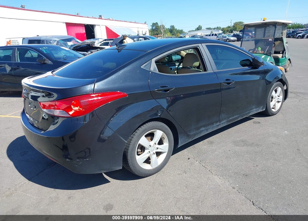 2012 HYUNDAI ELANTRA GLS (ULSAN PLANT) VIN: KMHDH4AE5CU338515
