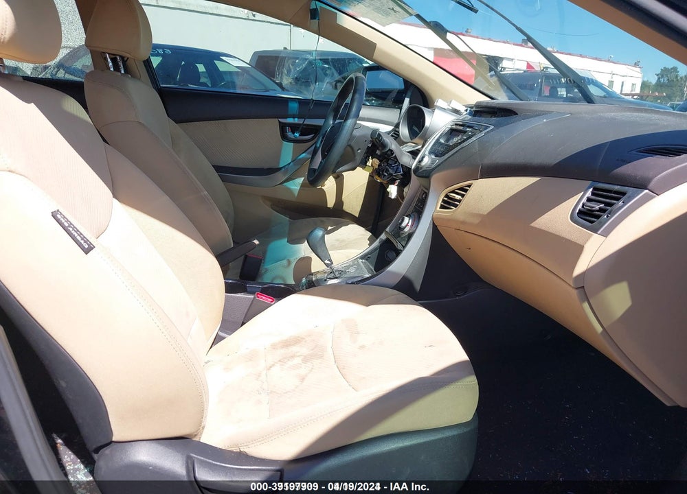 2012 HYUNDAI ELANTRA GLS (ULSAN PLANT) VIN: KMHDH4AE5CU338515