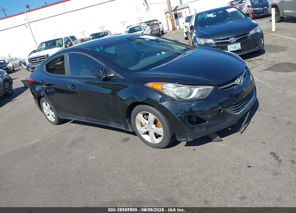 2012 HYUNDAI ELANTRA GLS (ULSAN PLANT) VIN: KMHDH4AE5CU338515