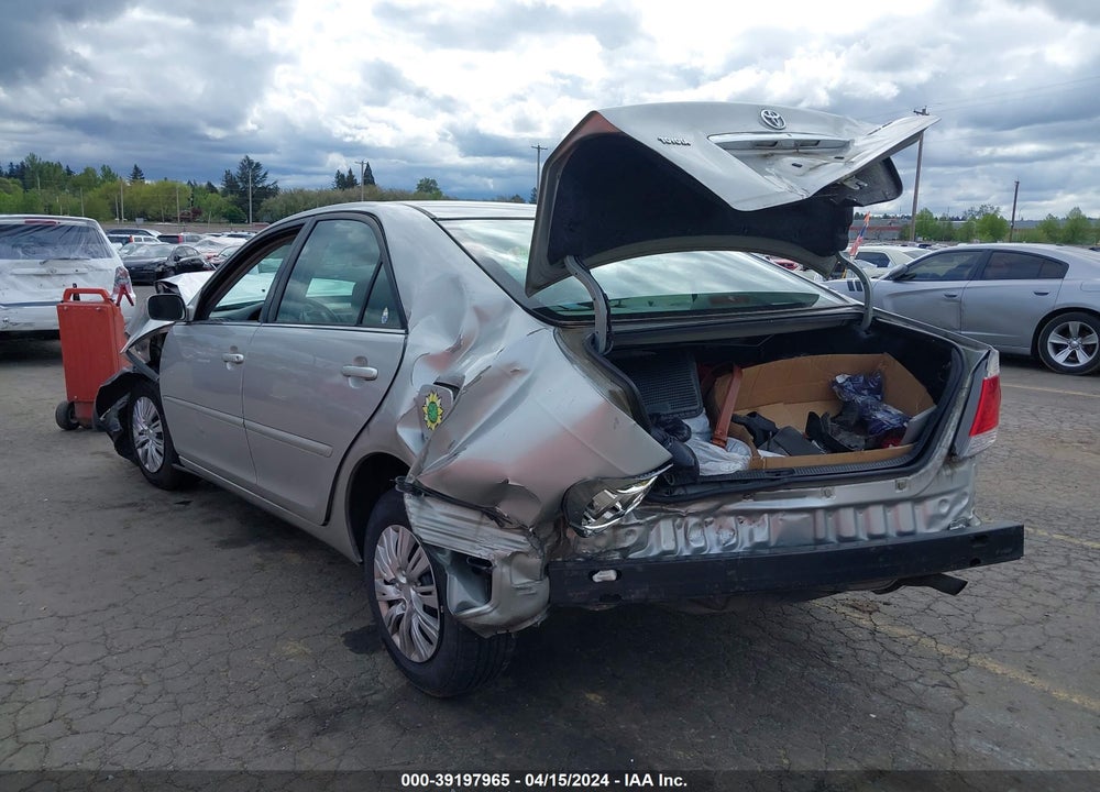 2006 TOYOTA CAMRY LE VIN: 4T1BE32K06U157776