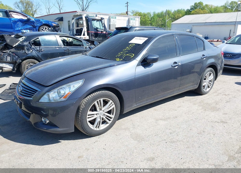 2013 INFINITI G37X VIN: JN1CV6AR4DM750923
