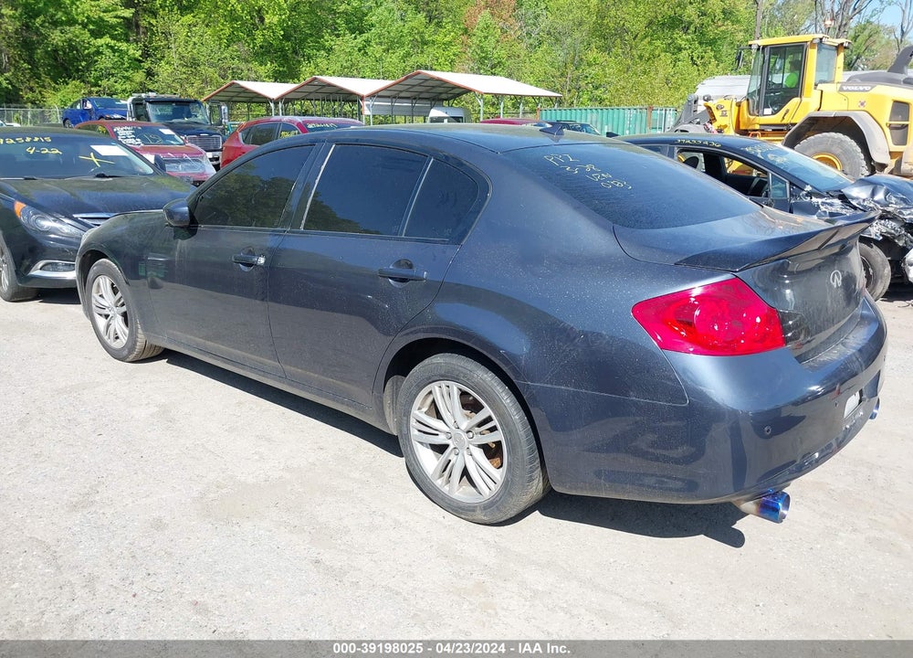 2013 INFINITI G37X VIN: JN1CV6AR4DM750923