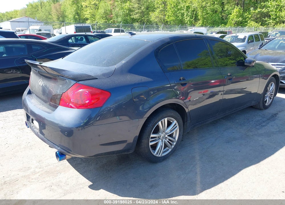 2013 INFINITI G37X VIN: JN1CV6AR4DM750923