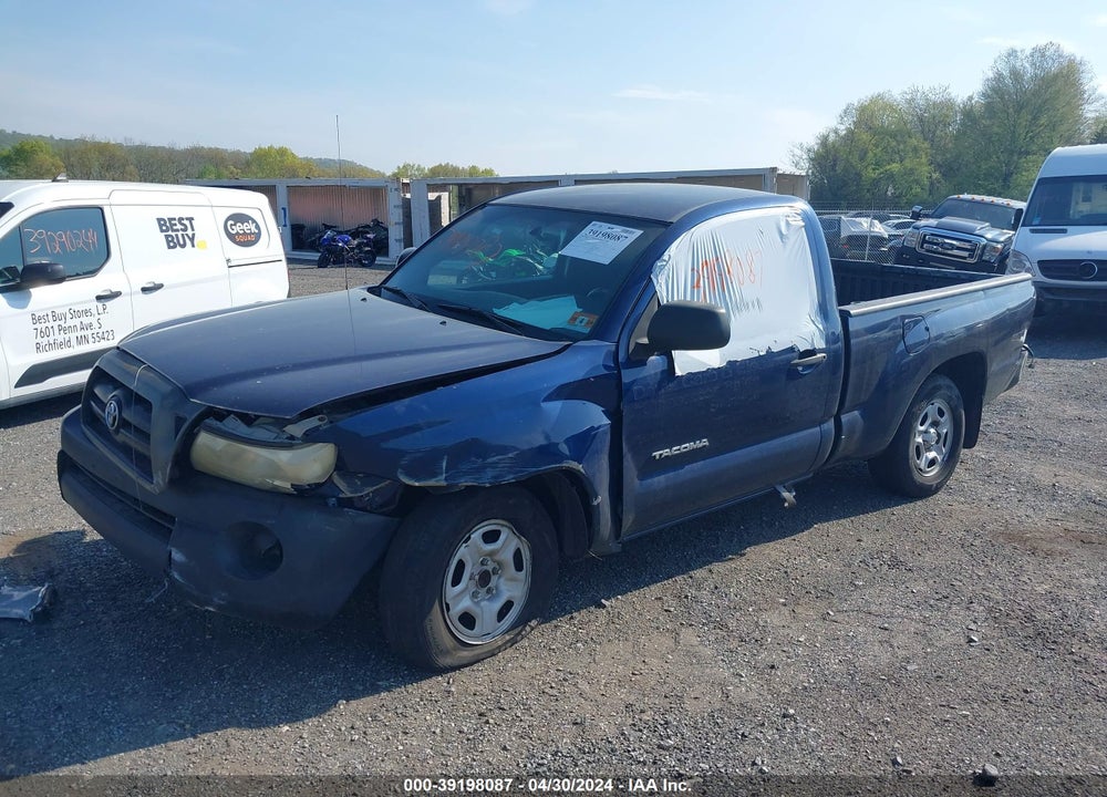 2008 TOYOTA TACOMA VIN: 5TENX22N18Z530334