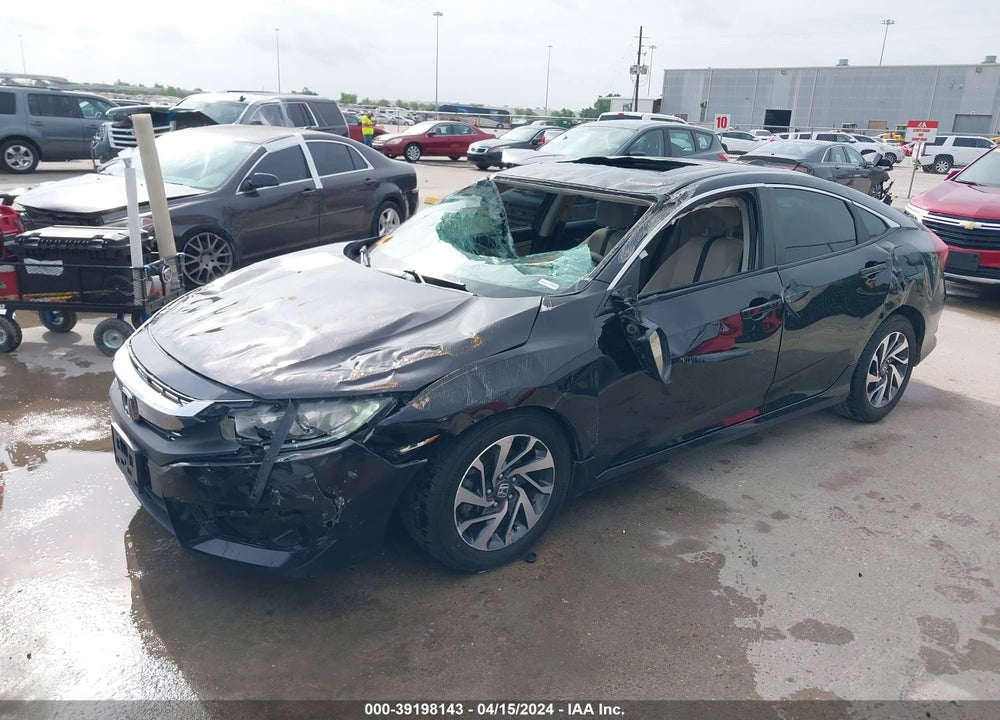 2017 HONDA CIVIC EX VIN: 19XFC2F73HE051965