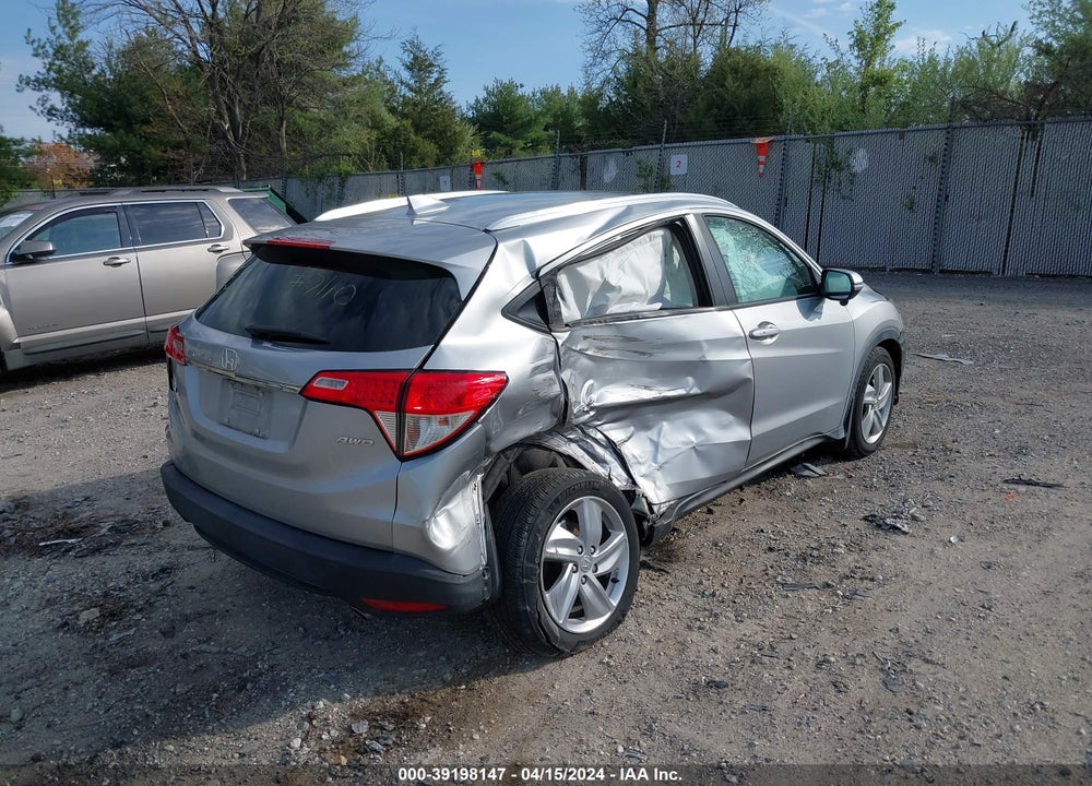 2019 HONDA HR-V EX VIN: 3CZRU6H54KM735816