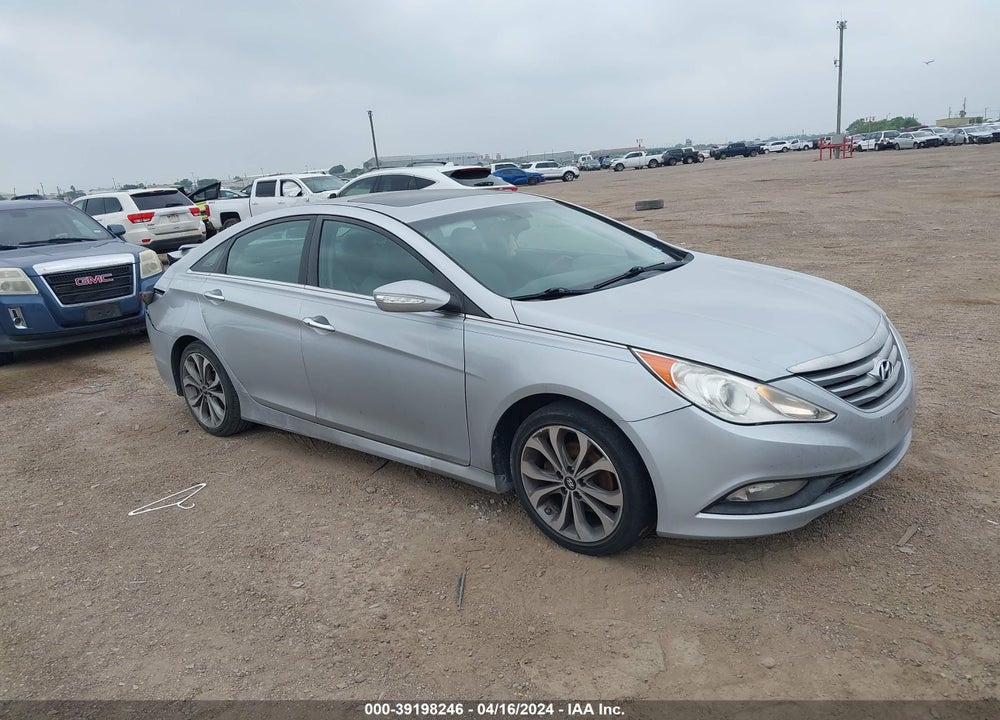 2014 HYUNDAI SONATA SE VIN: 5NPEC4ACXEH876615