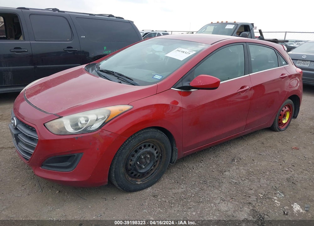 2016 HYUNDAI ELANTRA GT VIN: KMHD35LH0GU317895