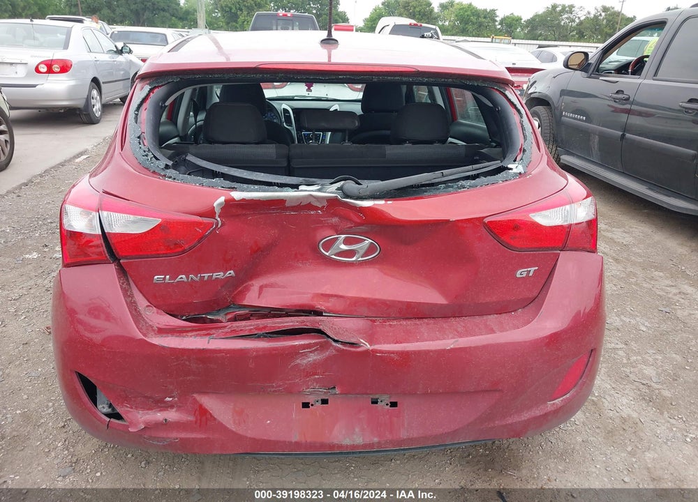 2016 HYUNDAI ELANTRA GT VIN: KMHD35LH0GU317895