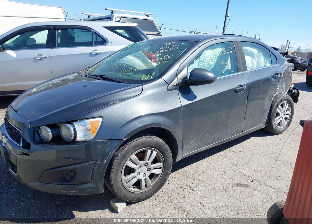 2016 CHEVROLET SONIC LT AUTO VIN: 1G1JC5SG3G4156791