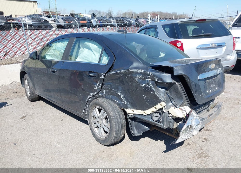 2016 CHEVROLET SONIC LT AUTO VIN: 1G1JC5SG3G4156791