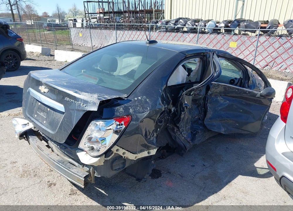 2016 CHEVROLET SONIC LT AUTO VIN: 1G1JC5SG3G4156791