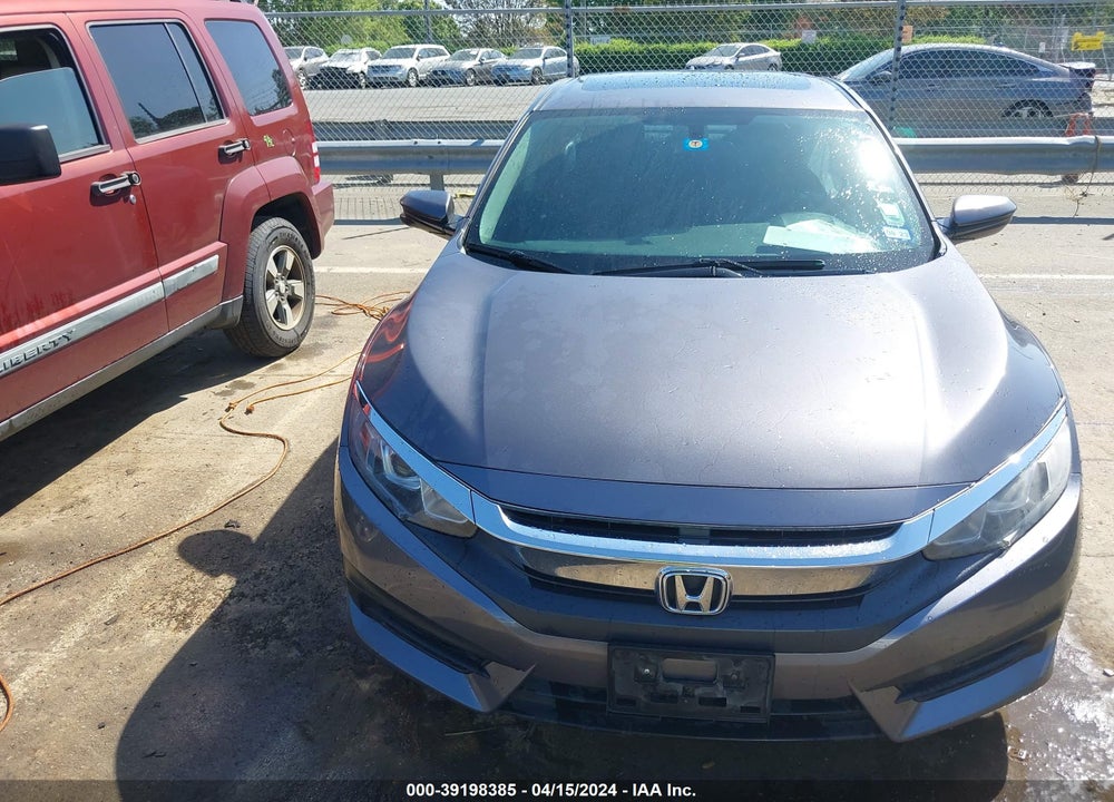 2018 HONDA CIVIC EX VIN: 2HGFC2F73JH592381