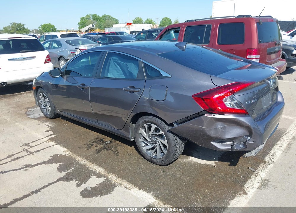 2018 HONDA CIVIC EX VIN: 2HGFC2F73JH592381