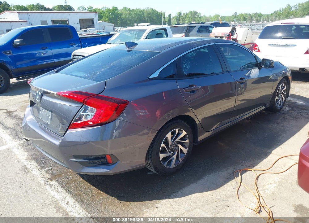 2018 HONDA CIVIC EX VIN: 2HGFC2F73JH592381