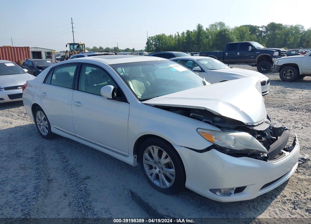 2011 TOYOTA AVALON VIN: 4T1BK3DB1BU404593