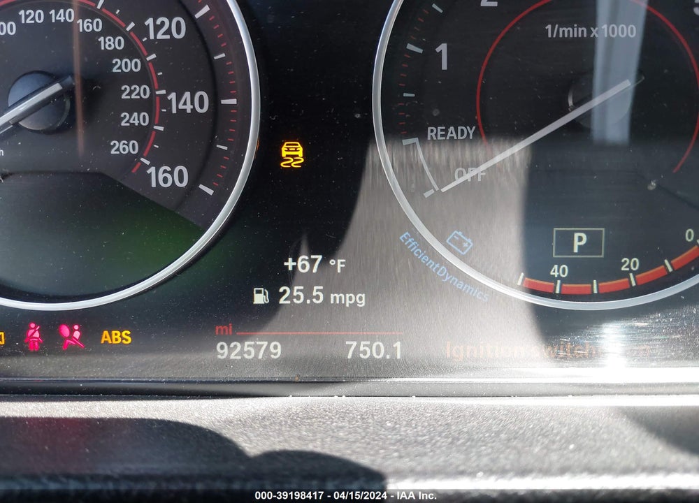 2017 BMW 330I VIN: WBA8B9C57HK884475