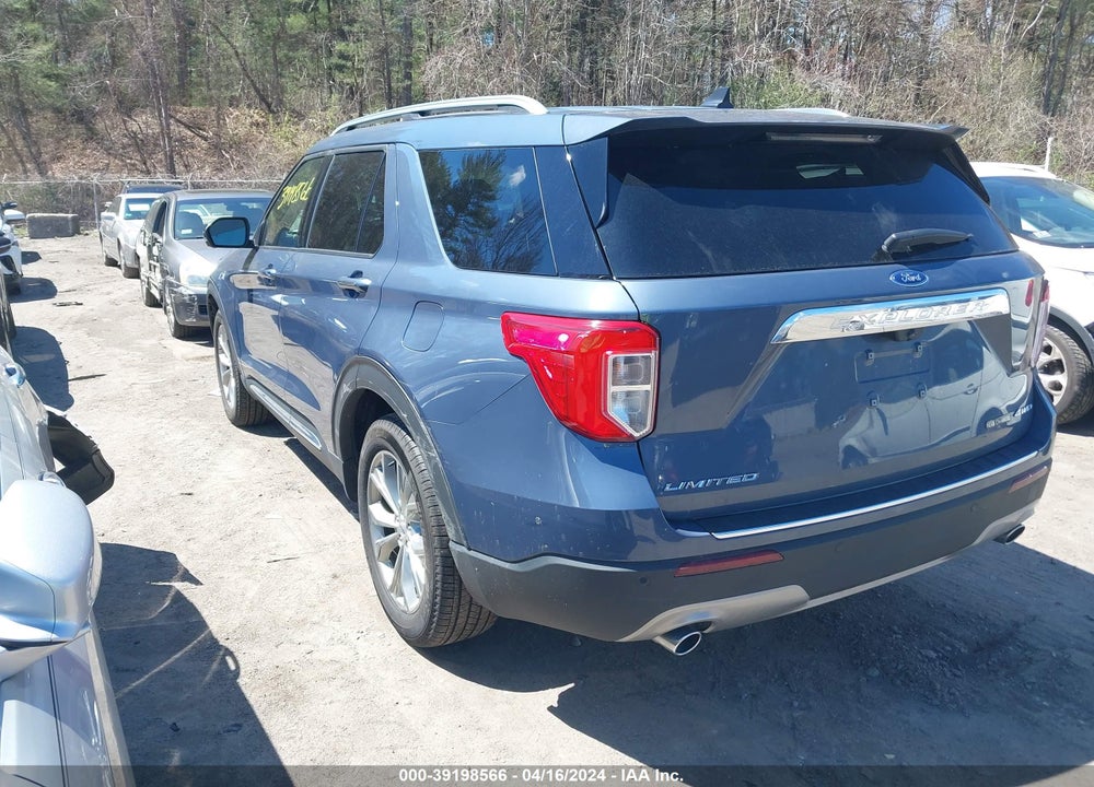 2021 FORD EXPLORER LIMITED VIN: 1FMSK8FH4MGA25457