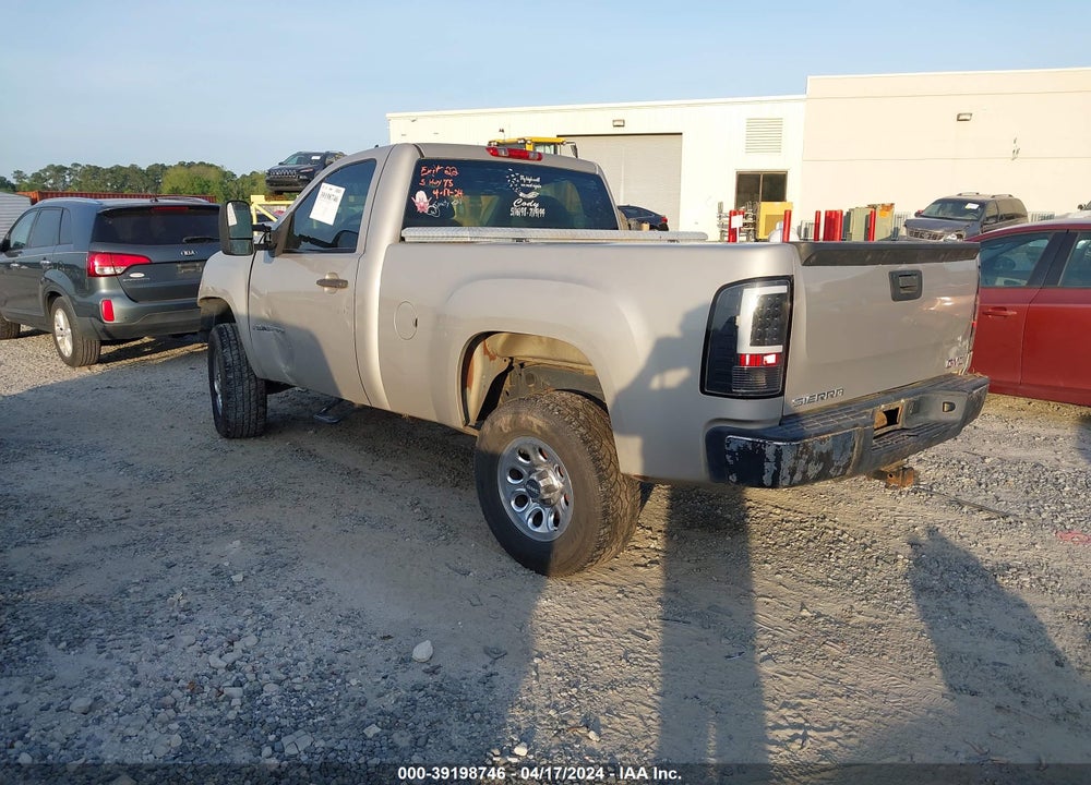 2009 GMC SIERRA 1500 WORK TRUCK VIN: 1GTEK14C29Z216564