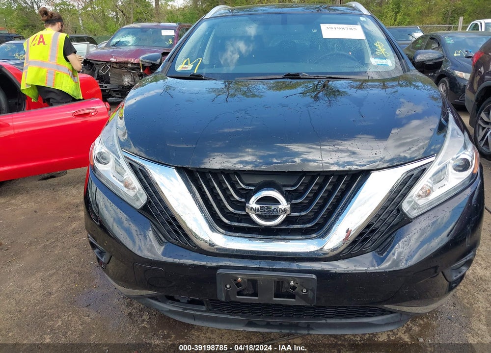 2018 NISSAN MURANO PLATINUM VIN: 5N1AZ2MH2JN144901