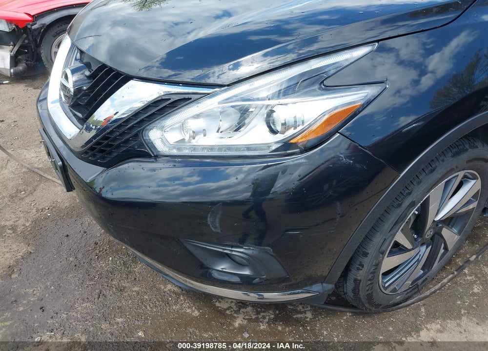 2018 NISSAN MURANO PLATINUM VIN: 5N1AZ2MH2JN144901