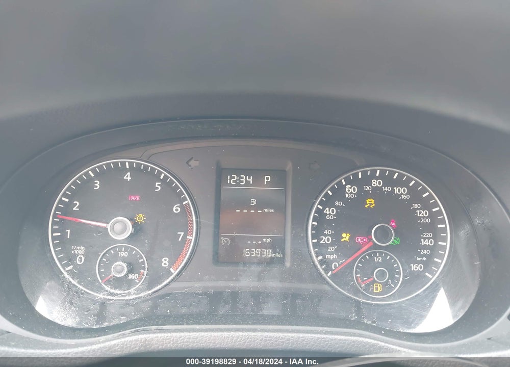 2013 VOLKSWAGEN PASSAT 2.5L S VIN: 1VWAP7A39DC005135