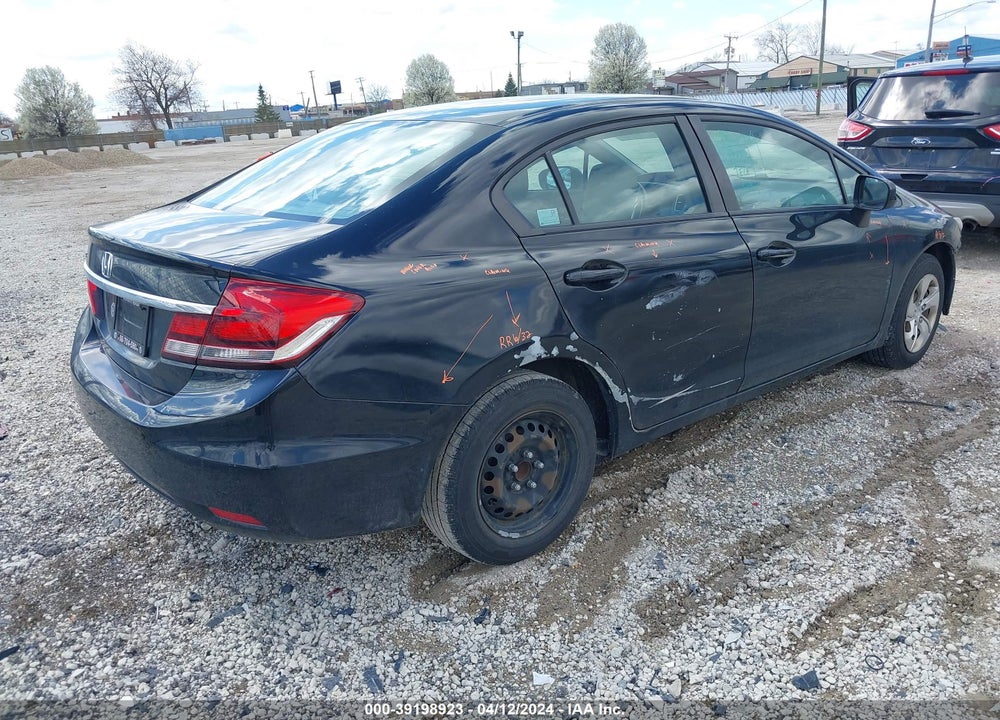2015 HONDA CIVIC LX VIN: 19XFB2F5XFE110282