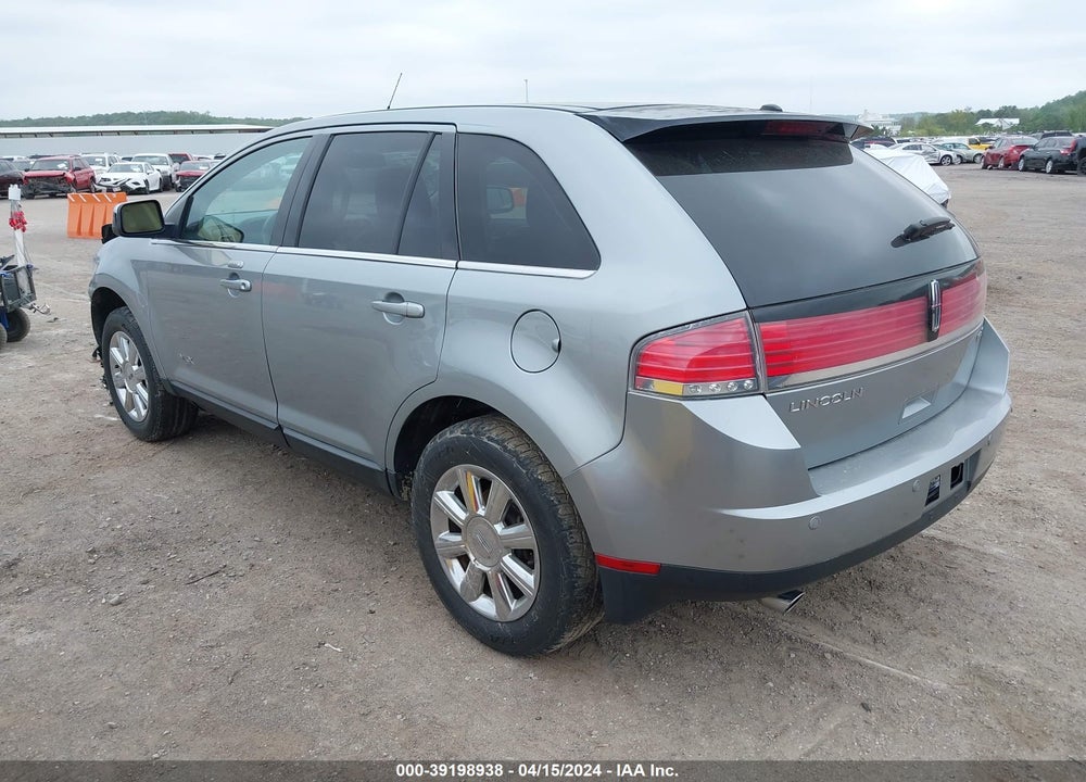 2007 LINCOLN MKX VIN: 2LMDU68C37BJ10122