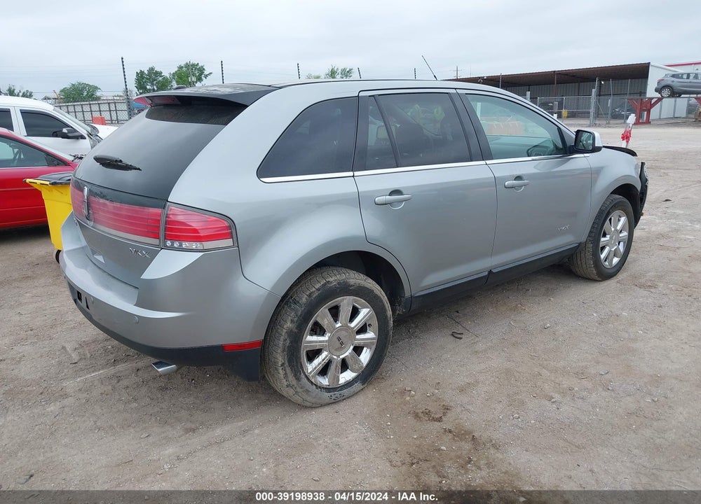 2007 LINCOLN MKX VIN: 2LMDU68C37BJ10122