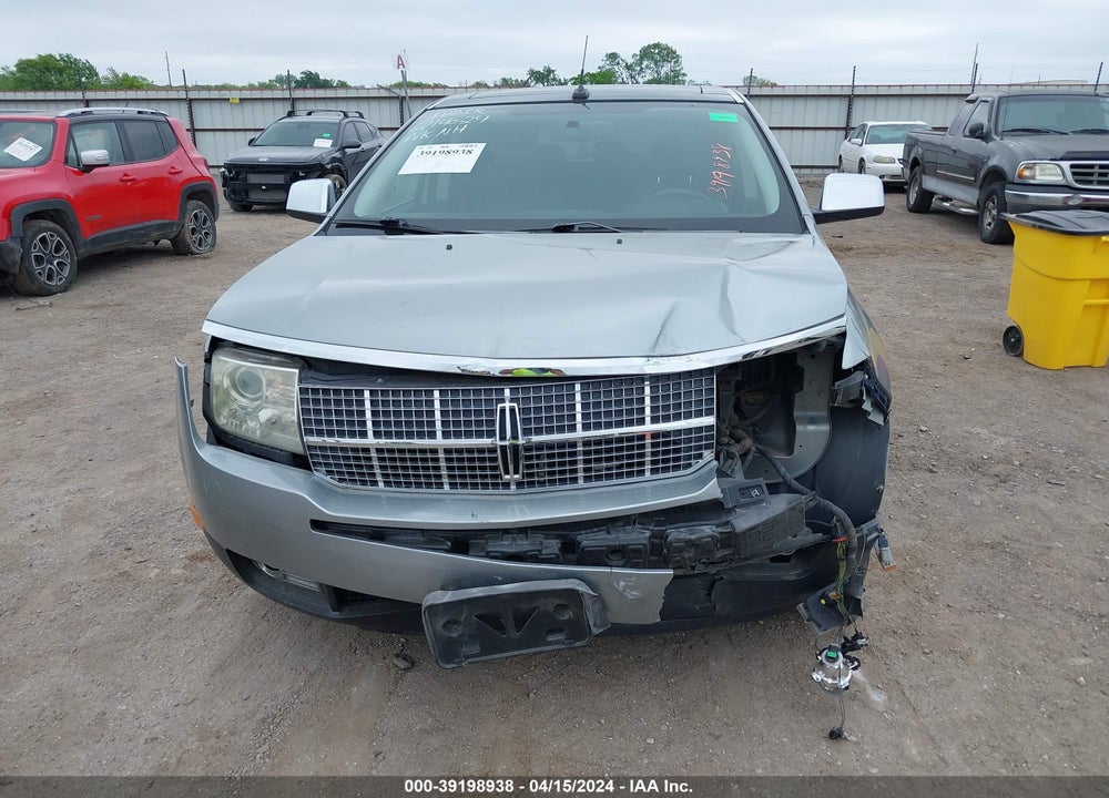 2007 LINCOLN MKX VIN: 2LMDU68C37BJ10122