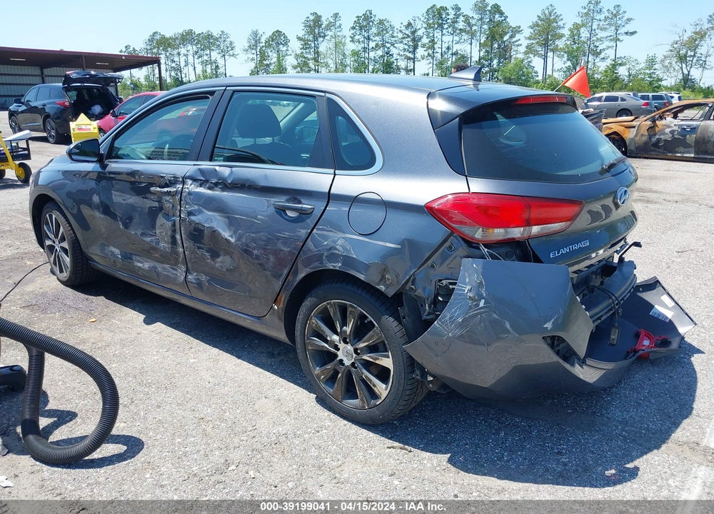 2018 HYUNDAI ELANTRA GT VIN: KMHH35LE1JU063757