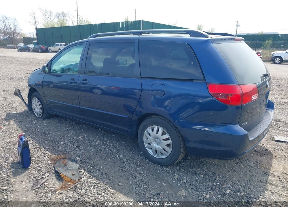 2005 TOYOTA SIENNA LE VIN: 5TDZA23C55S311238