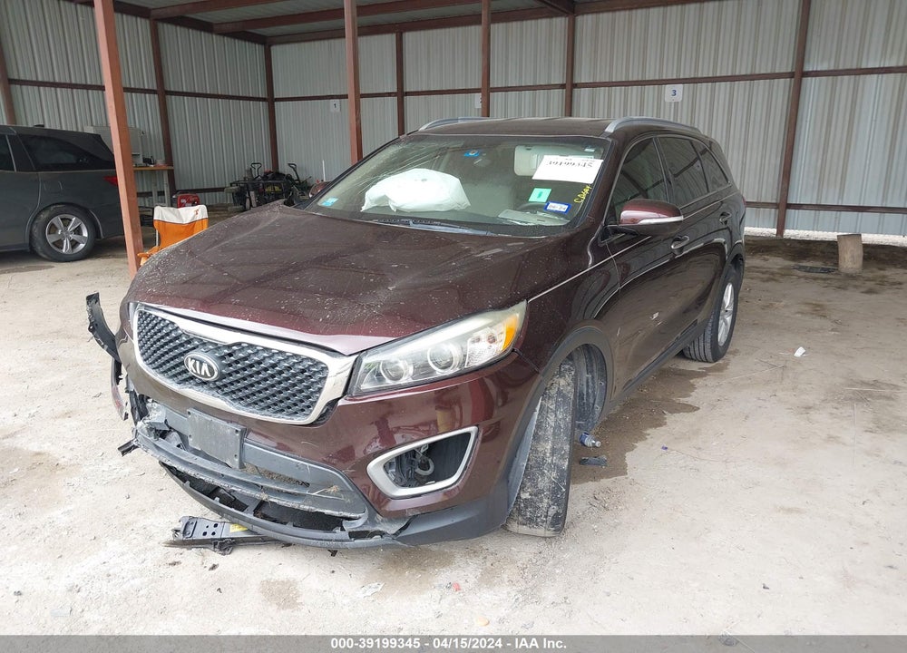 2016 KIA SORENTO 2.4L LX VIN: 5XYPG4A36GG047659