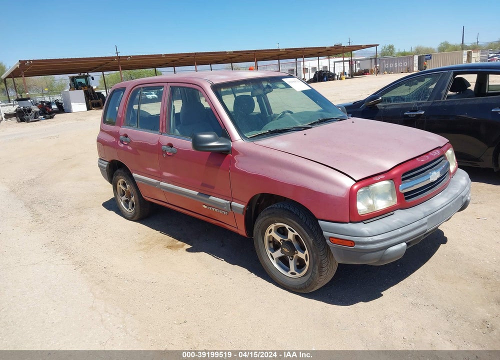 2000 CHEVROLET TRACKER HARD TOP VIN: 2CNBE13C9Y6911223