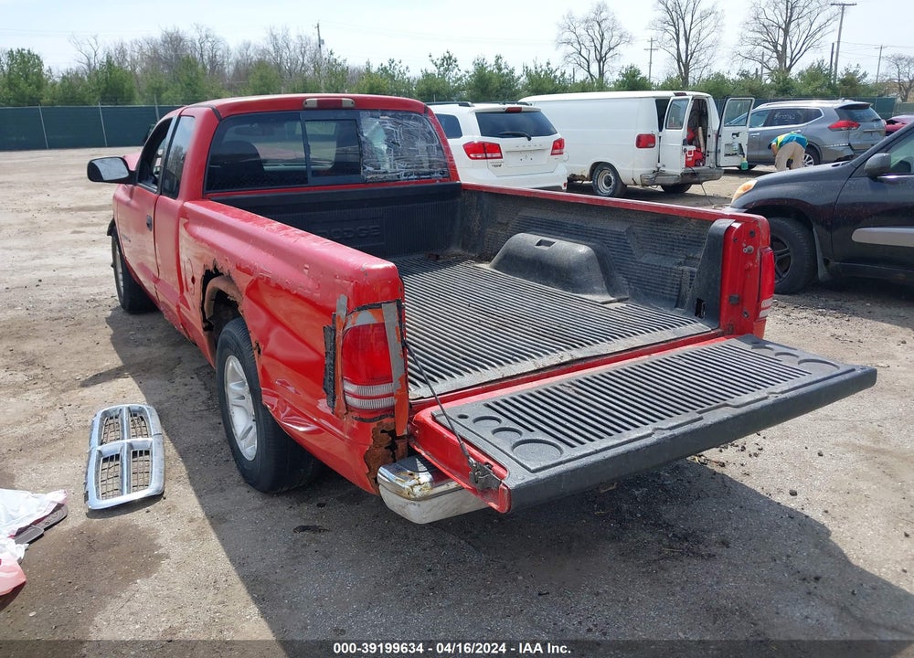 2001 DODGE DAKOTA SLT/SPORT VIN: 1B7GL22X11S129527