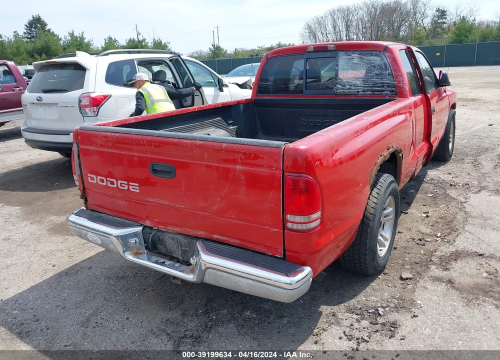 2001 DODGE DAKOTA SLT/SPORT VIN: 1B7GL22X11S129527
