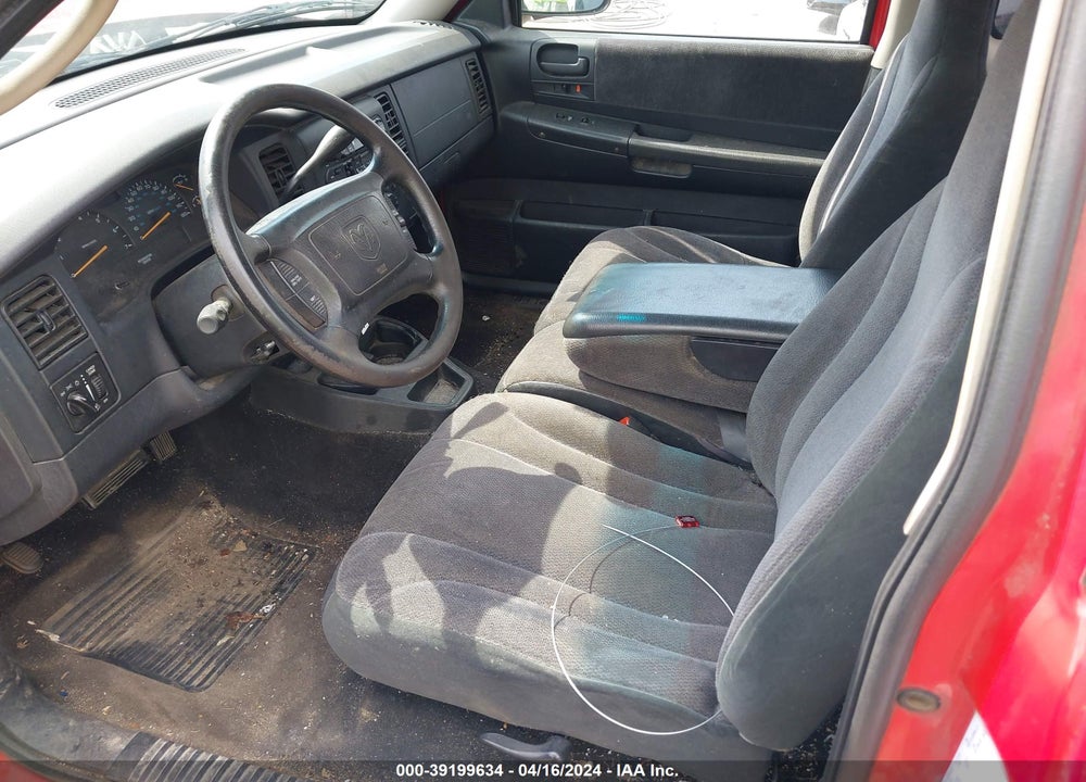 2001 DODGE DAKOTA SLT/SPORT VIN: 1B7GL22X11S129527