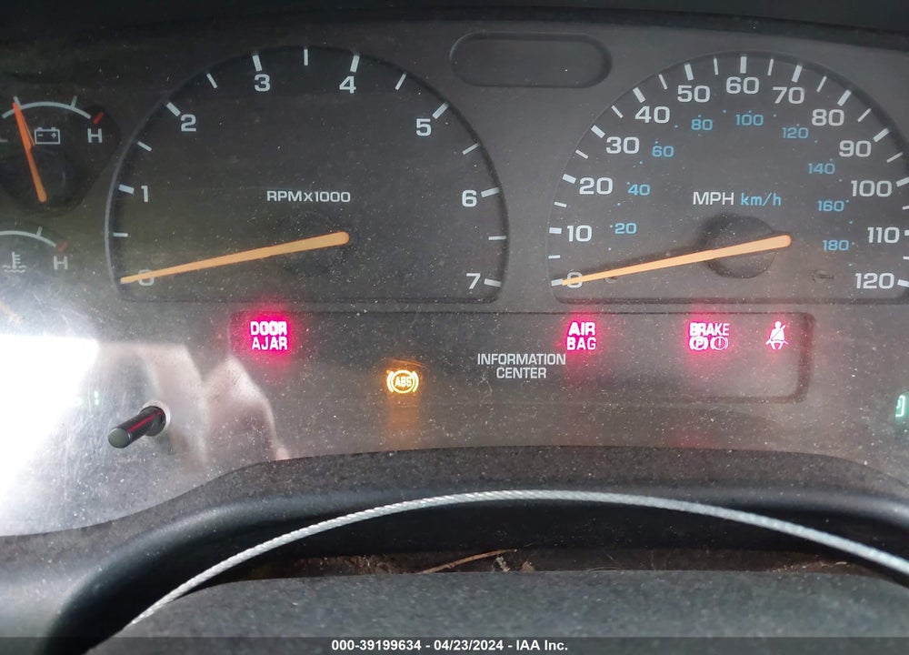 2001 DODGE DAKOTA SLT/SPORT VIN: 1B7GL22X11S129527