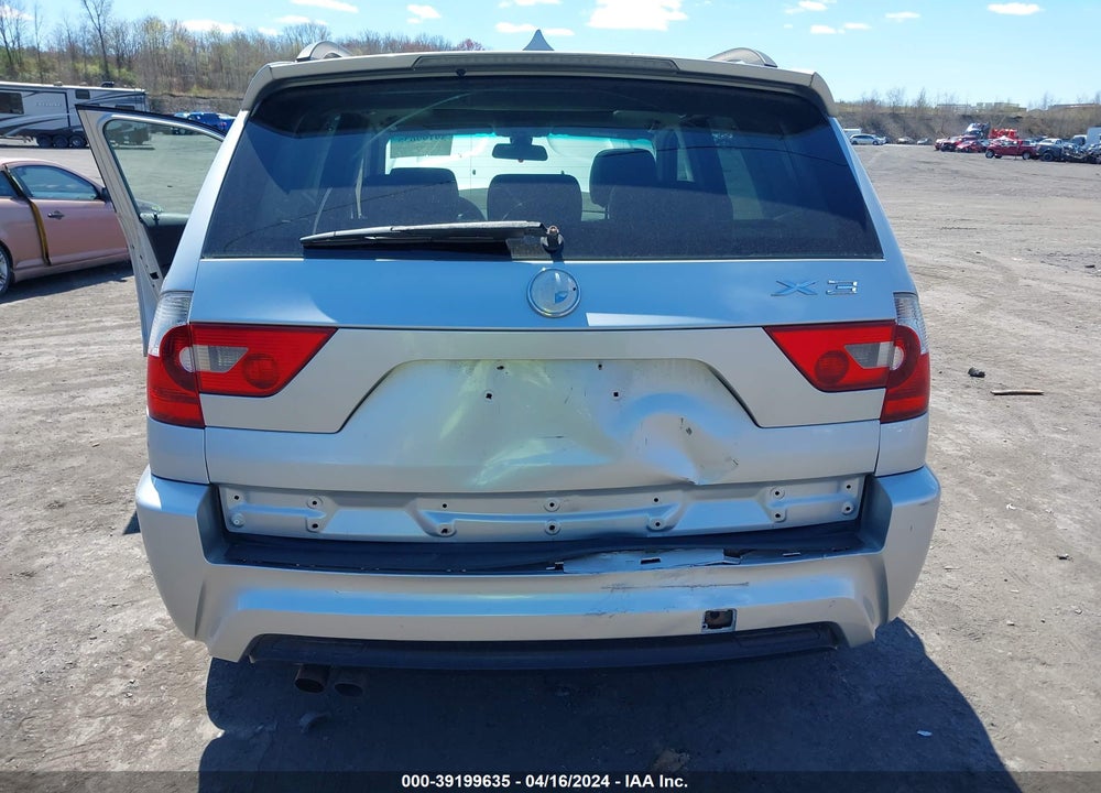 2006 BMW X3 3.0I VIN: WBXPA93476WG89643