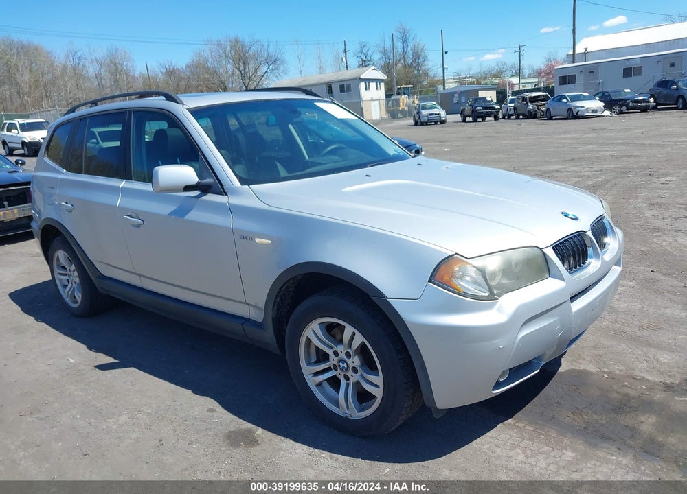 2006 BMW X3 3.0I VIN: WBXPA93476WG89643