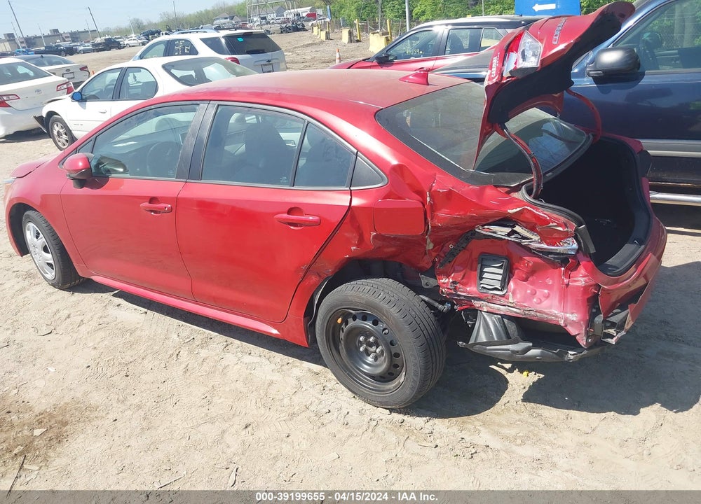 2020 TOYOTA COROLLA LE VIN: 5YFEPRAE1LP104295
