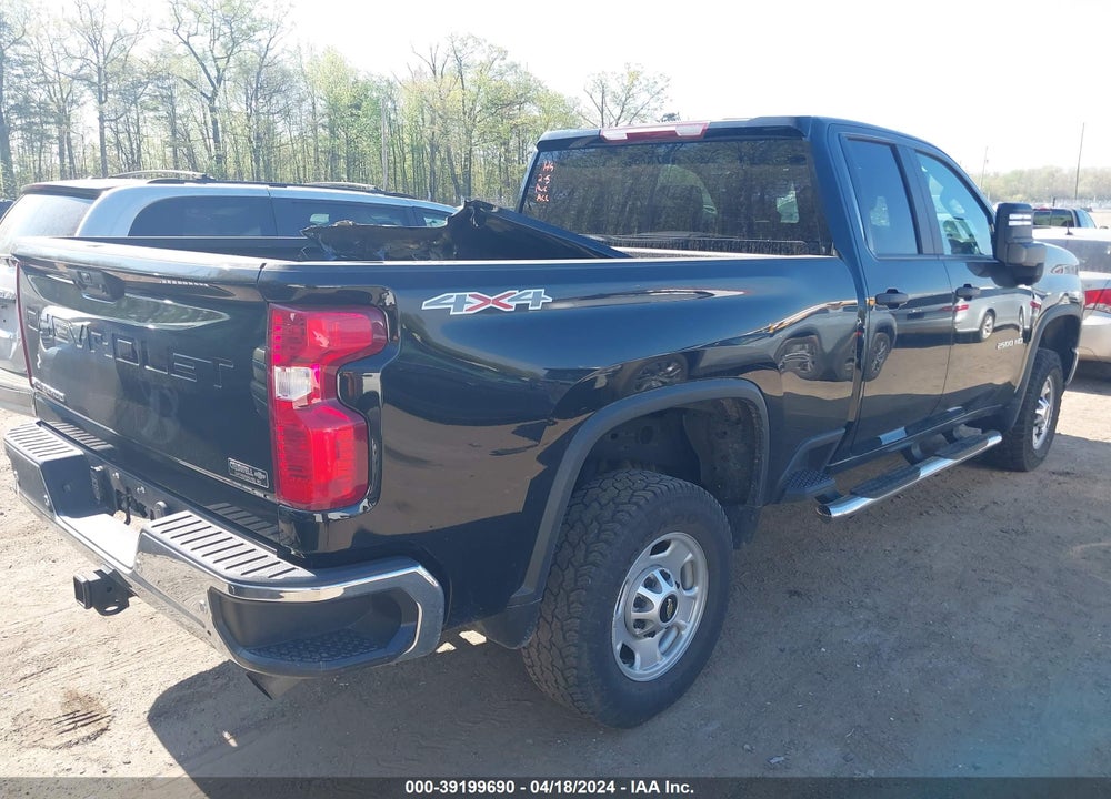 2021 CHEVROLET SILVERADO 2500HD 4WD DOUBLE CAB STANDARD BED WT VIN: 1GC2YLE78MF213161