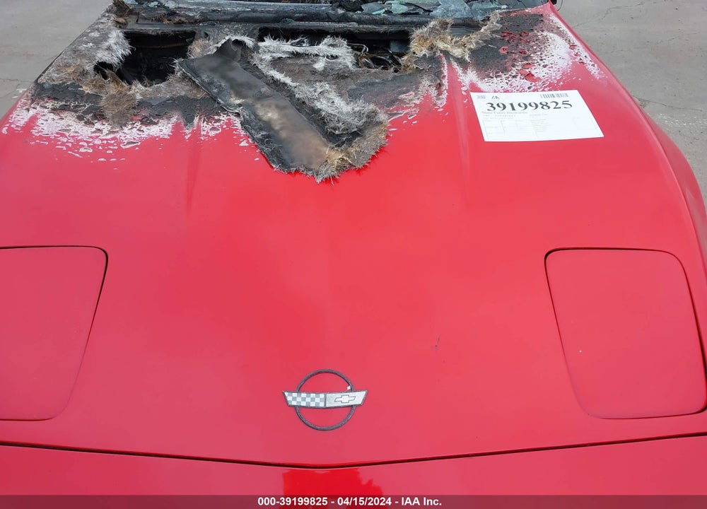 1987 CHEVROLET CORVETTE VIN: 1G1YY2181H5128766